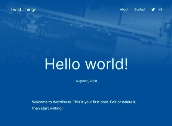 Wei: бесплатная тема для WordPress в духе минимализма от Рича Табора Wei: бесплатная тема для WordPress в духе минимализма от Рича Табора
