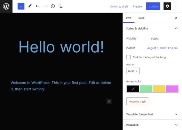 Wei: бесплатная тема для WordPress в духе минимализма от Рича Табора Wei: бесплатная тема для WordPress в духе минимализма от Рича Табора