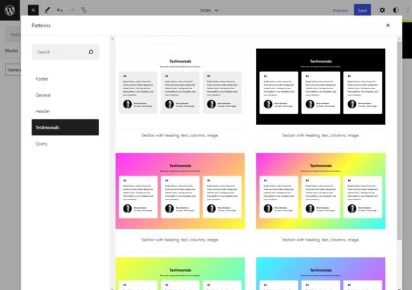 Bright Mode: новая блочная тема с яркими цветами, паттернами и кастомными блочными стилями