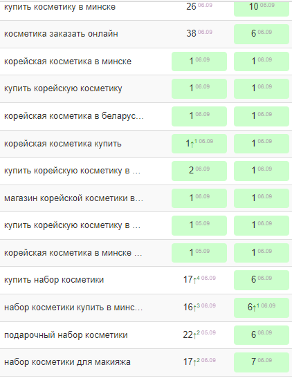 Как вывести 60% запросов в топ-10 Google. Кейс интернет-магазина косметики Как вывести 60% запросов в топ-10 Google. Кейс интернет-магазина косметики
