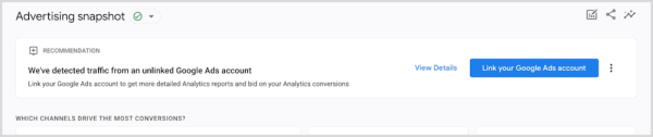 
            В Google Analytics появились персональные рекомендации
        