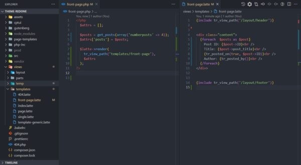 Theme Redone: новая блочная стартовая тема для проектирования WordPress-сайтов с помощью MVC Framework Theme Redone: новая блочная стартовая тема для проектирования WordPress-сайтов с помощью MVC Framework