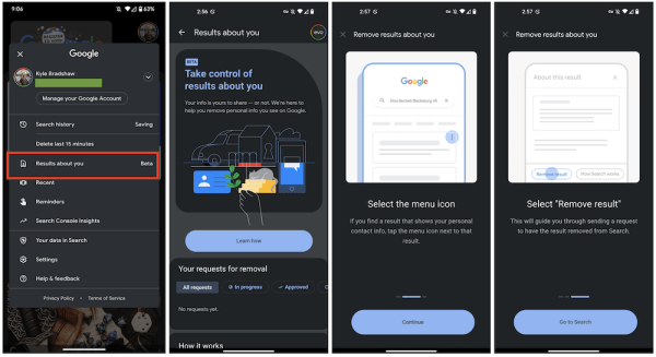 В приложении Google появился инструмент для удаления личных данных из поиска
         
            В приложении Google появился инструмент для удаления личных данных из поиска