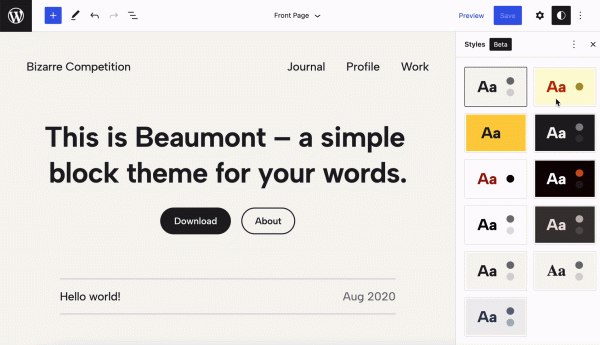 Beaumont: новая блочная WordPress-тема, предназначенная для длинного контента (лонгридов)