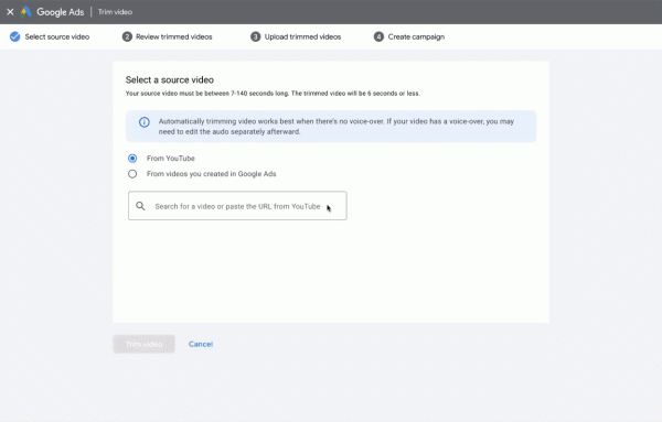 
            Инструмент Bumper Machine стал доступен всем пользователям Google Ads
        