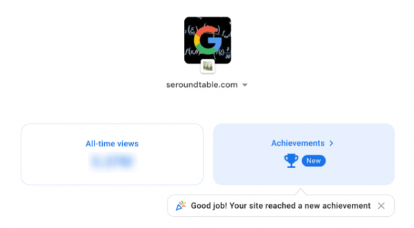 В Google Search Console Insights появился новый раздел «Достижения» В Google Search Console Insights появился новый раздел «Достижения»