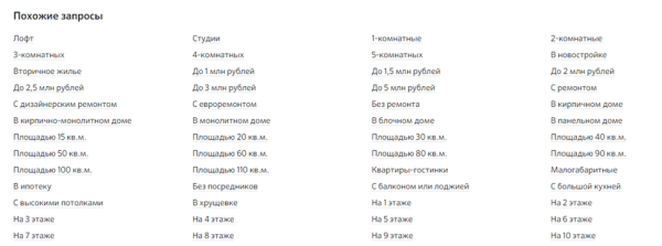 Как создавать облака запросов и получать по ним трафик