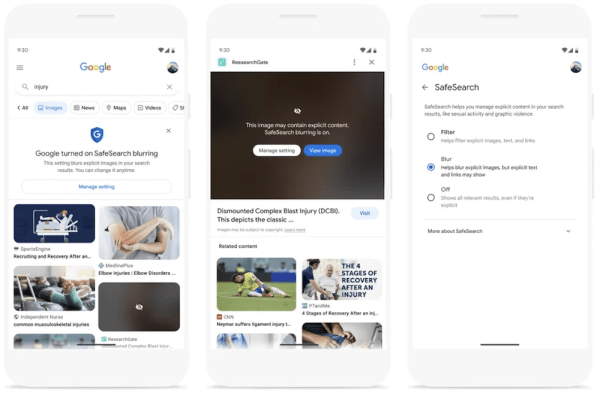 Google начнет скрывать откровенные изображения в результатах поиска
         
            Google начнет скрывать откровенные изображения в результатах поиска