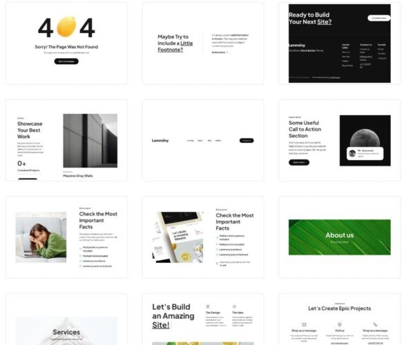 Lemmony: новая бесплатная блочная тема для WordPress, содержащая более 30 паттернов Lemmony: новая бесплатная блочная тема для WordPress, содержащая более 30 паттернов
