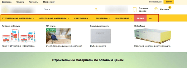 Капитальный ремонт для интернет-магазина стройматериалов: за 4 месяца увеличили трафик сайта в 2,3 раза