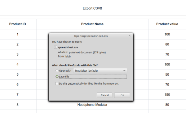 Работа с таблицами в React: часть вторая