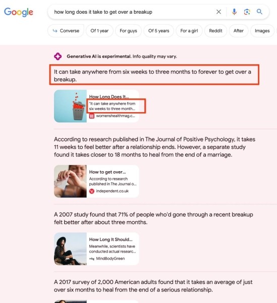 Экспериментальный поиск Google: вопросы и ответы
Экспериментальный поиск Google: вопросы и ответы