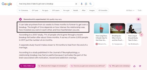 Экспериментальный поиск Google: вопросы и ответы
Экспериментальный поиск Google: вопросы и ответы