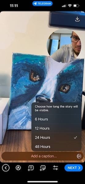 Telegram запустил Stories
         
            Telegram запустил Stories