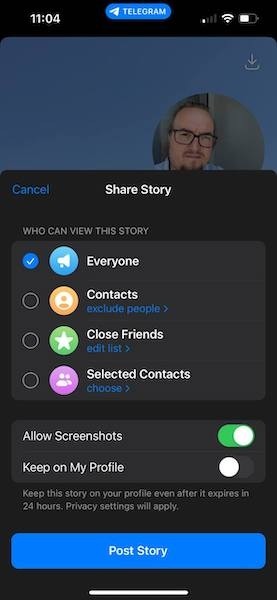 Telegram запустил Stories
         
            Telegram запустил Stories