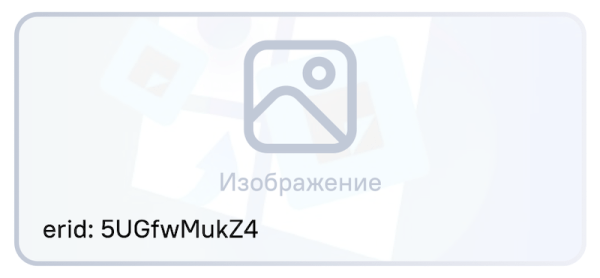 Правила размещения идентификатора erid в разных рекламных форматах
         
            Правила размещения идентификатора erid в разных рекламных форматах