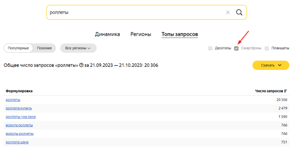 Яндекс Wordstat: полное руководство по использованию сервиса