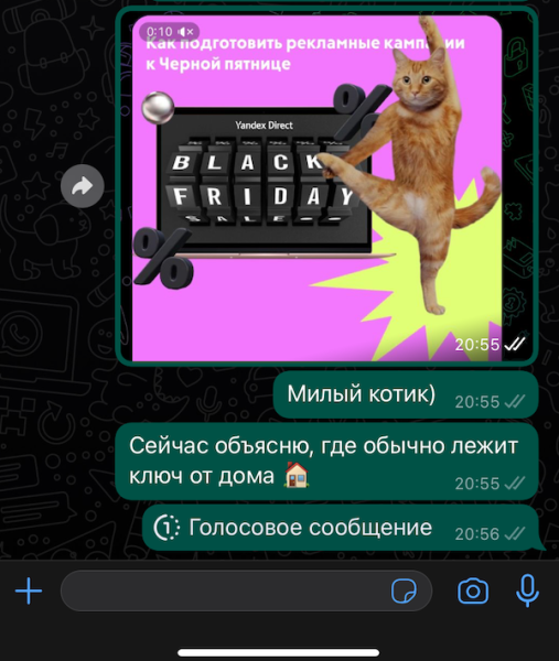 В WhatsApp появилась функция однократного прослушивания для голосовых сообщений
         
            В WhatsApp появилась функция однократного прослушивания для голосовых сообщений