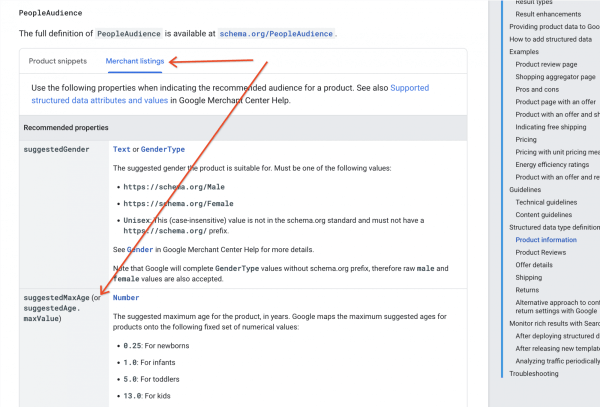 Google начал поддерживать свойство suggestedAge в структурированных данных о товарах Google начал поддерживать свойство suggestedAge в структурированных данных о товарах